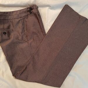Stretch Herringbone Formal Slacks LARRY LEVINE